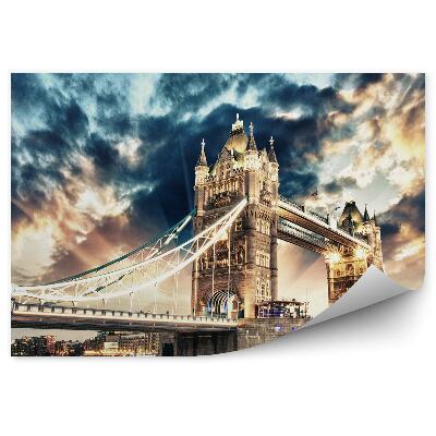 Fotótapéta Gyönyörű színek híres híd Egyesült Királyságban