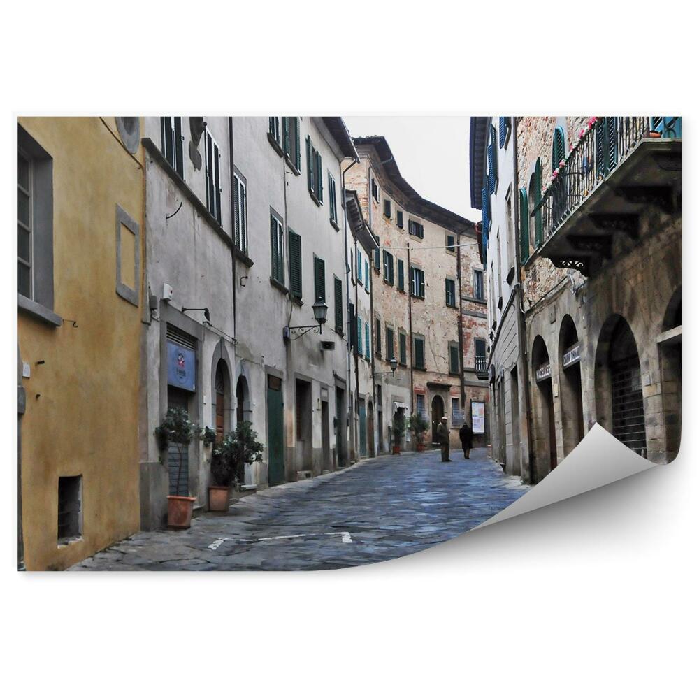 Fotótapéta régi épületek emberek Firenze