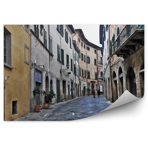 Fotótapéta régi épületek emberek Firenze