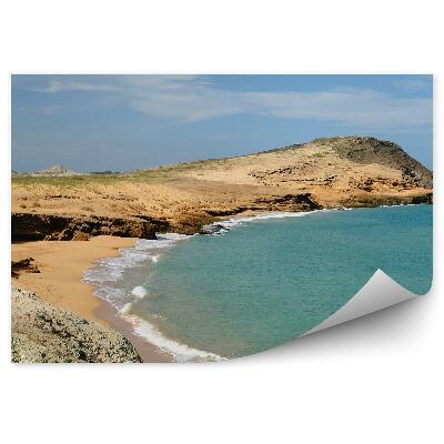 Öntapadós fotótapéta falra Kolumbia óceán tengerpart égbolt felhők