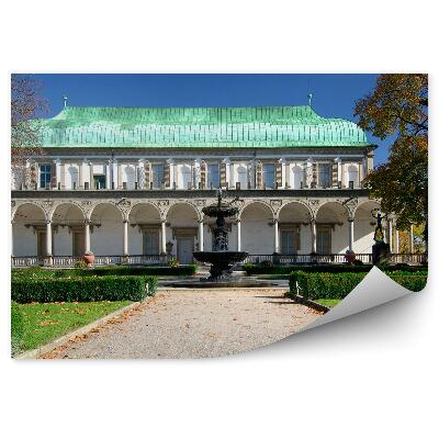 Fotótapéta cseh kert szökőkút építészet