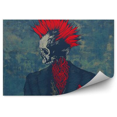 Fotó poszter tapéta Punk csontváz