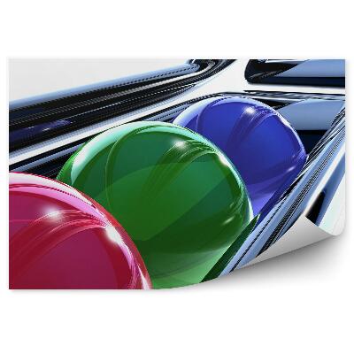 Öntapadó fotótapéta Színes golyók