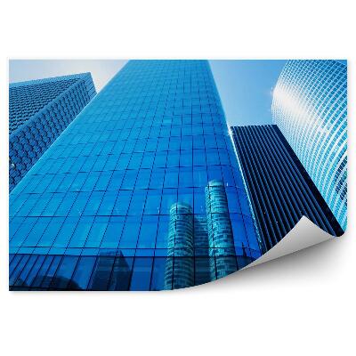 Poszter tapéta felhőkarcolók ég Franciaország Párizs