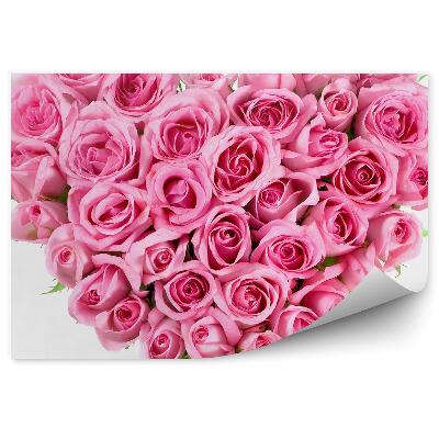 Fotótapéta Rózsa virágok szíve