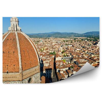 Fotótapéta katedrális Santa Maria del Fiore épületek Michelangelo tér Firenze Olaszország