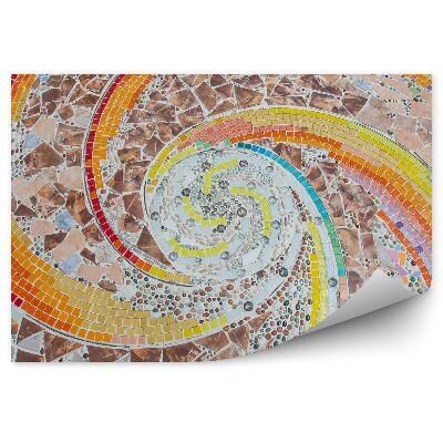 Fotótapéta Fraktál spirálmozaik