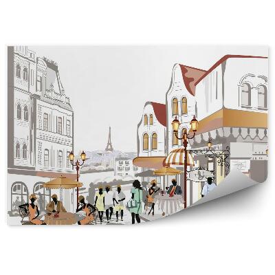 Fotótapéta Kilátás az utcákra a régi városrészben