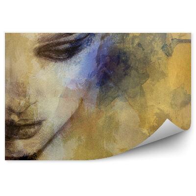 Poszter tapéta Gyönyörű nő arca