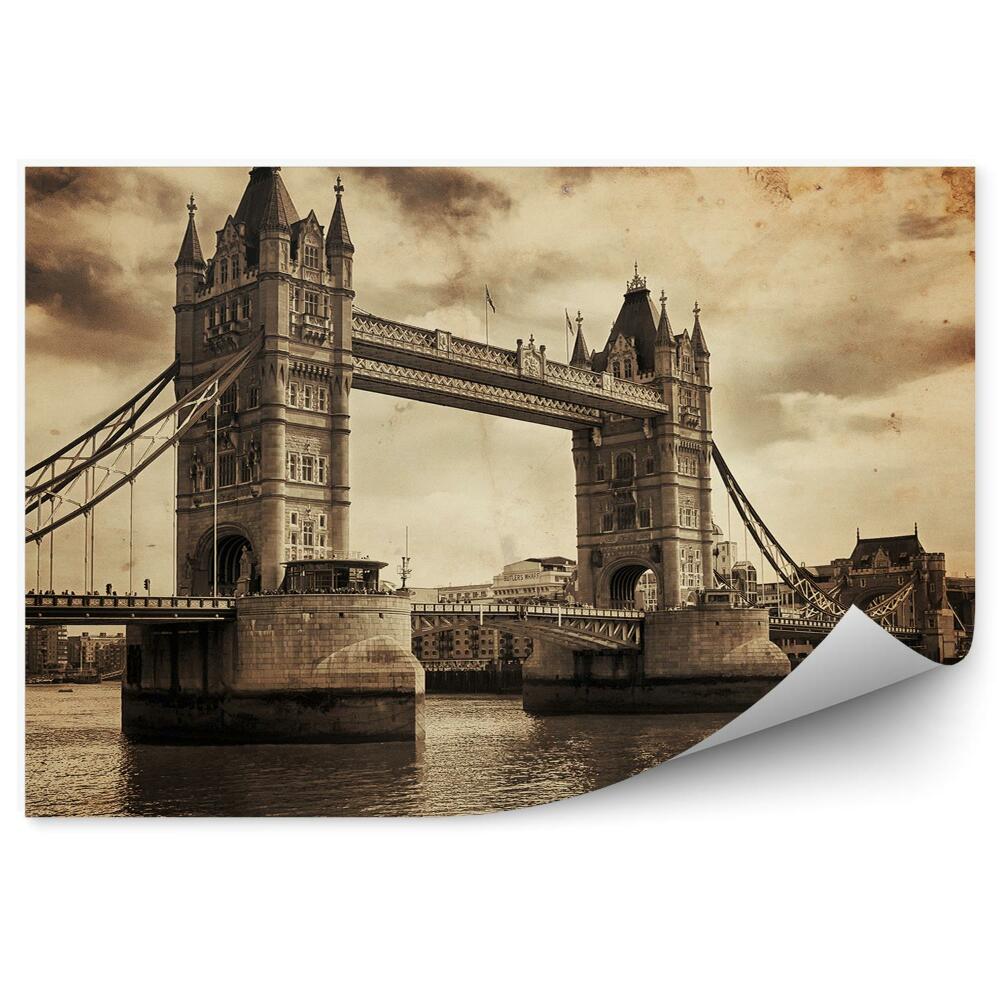 Fotótapéta Vintage fotó London híres hídjáról