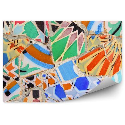 Fotótapéta Gaudi Barcelona mozaik