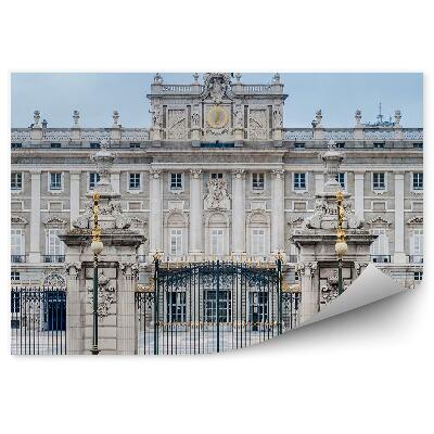 Fotó poszter tapéta A királyi palota Madrid kapujának építészete