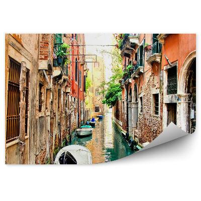 Öntapadós fotótapéta falra Velence város festői csatornái