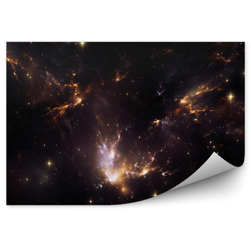 Öntapadó fotótapéta Fények csillagok égbolt kozmosz galaxis