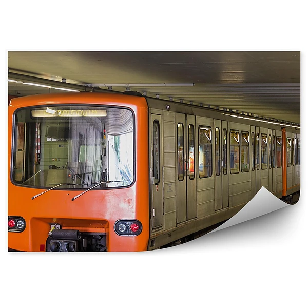 Fotó poszter tapéta Vonat metró brüsszeli közlekedési kommunikáció