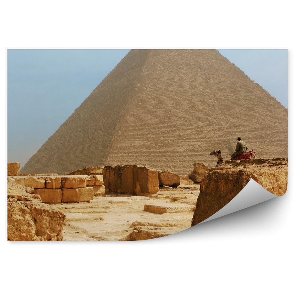 Fotótapéta Piramis romjai műemlékek Camel
