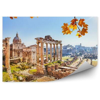 Fotótapéta Őszi kilátás a római romokra