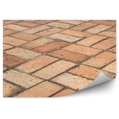 Fotótapéta Téglapadló perspektívája