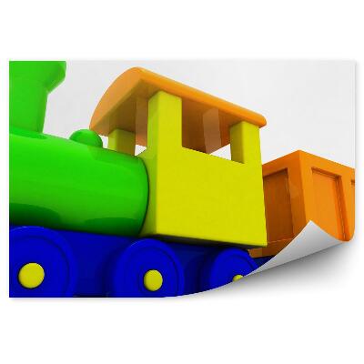 Fotótapéta Choo-choo blokkok játékvonat