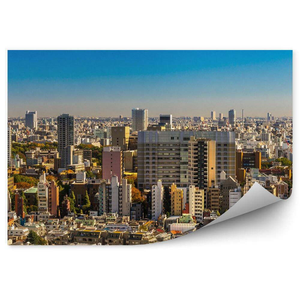 Fotótapéta felhőkarcolók ég Tokió Japán