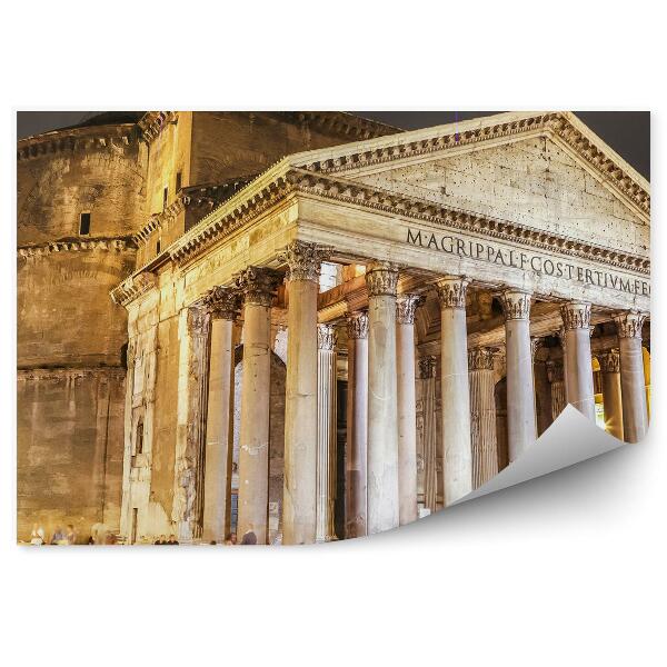 Fotótapéta Pantheon Róma éjszakai emberei