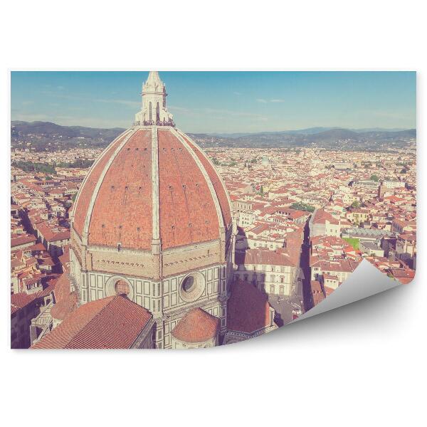 Fotótapéta katedrális Santa Maria del Fiore épületek Firenze ég