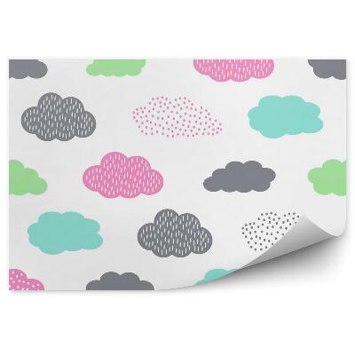 Poszter tapéta Színes felhők