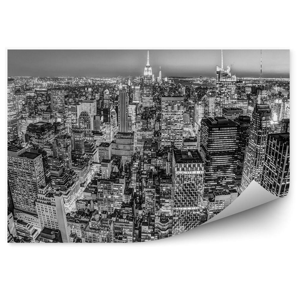 Poszter tapéta felhőkarcoló New York