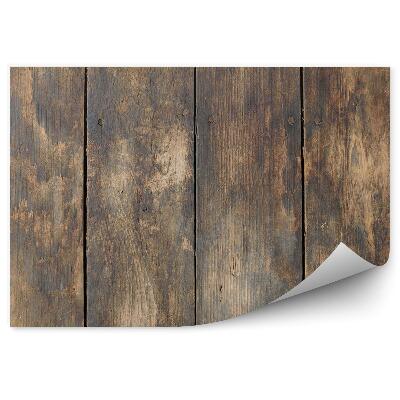 Fotótapéta Kopott függőleges fa táblák