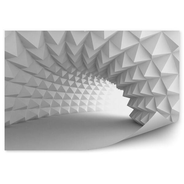 3d fotótapéta Térbeli alagút architektúra 3D