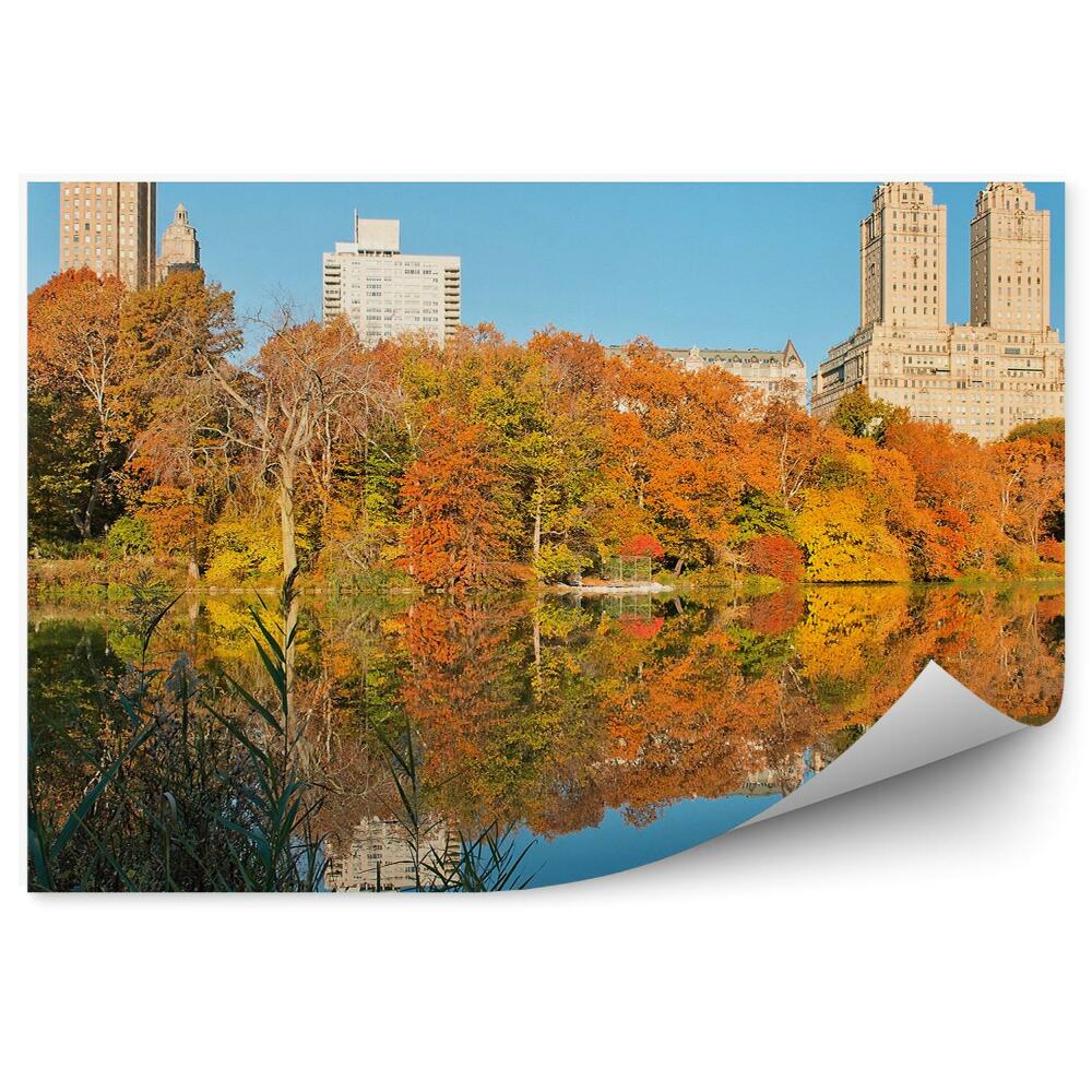 Fotótapéta fekete-fehér manhattani utcák New York-i fényei