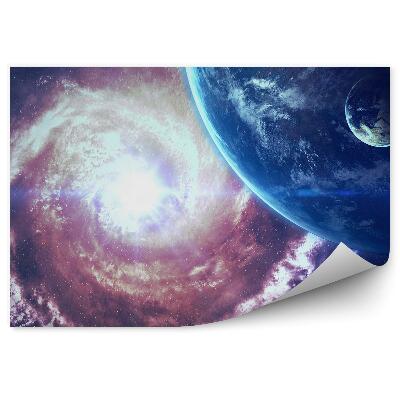 Modern fotótapéta Bolygók világűr ködök kozmosz univerzum csillagok galaxis