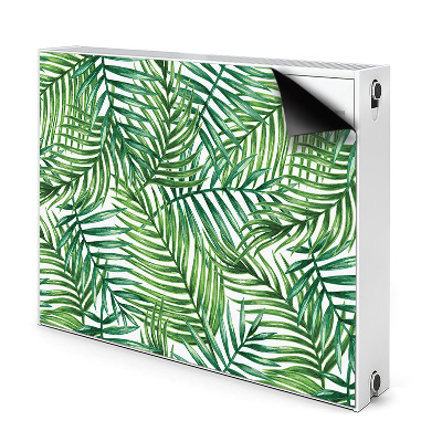 Radiátor mágnes dekoráció Egzotikus levelek