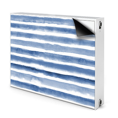 Mágneses fűtőtest burkolat Akvarell csíkok