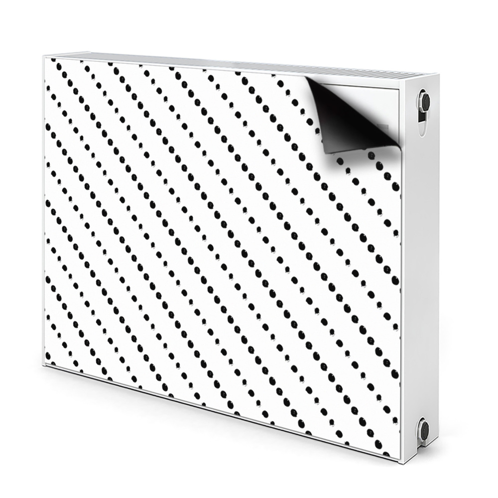 Radiátor mágnes dekoráció Pöttyök geometria
