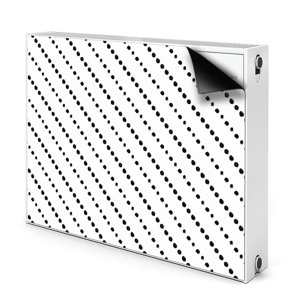 Radiátor mágnes dekoráció Pöttyök geometria