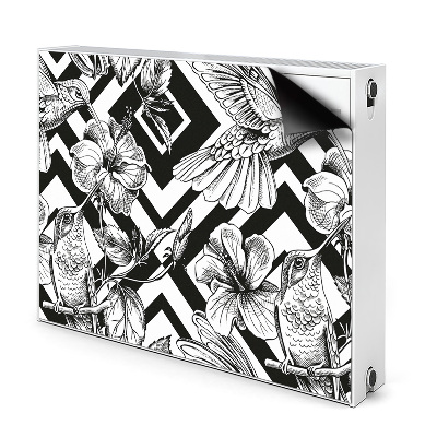 Mágneses radiátor dekoráció Kolibri