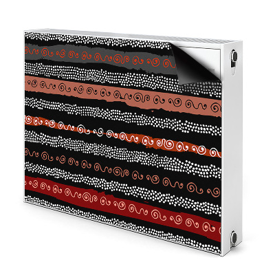 Mágneses radiátor dekoráció Törzsi minta