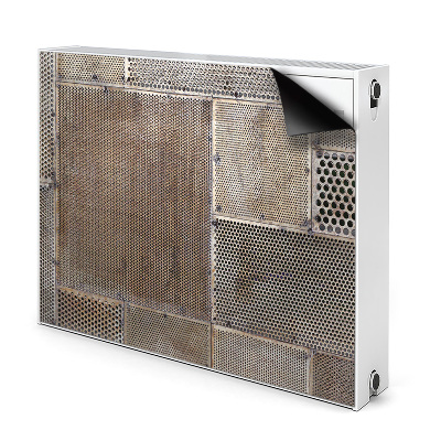 Radiátor mágnes dekoráció Fém padló