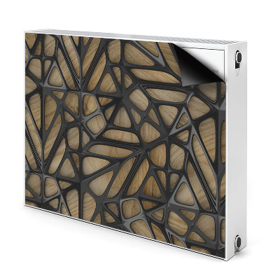 Radiátor mágnes Fekete minta fára