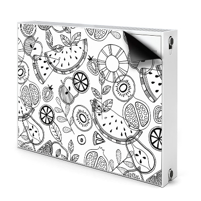 Radiátor mágnes dekoráció Gyümölcs