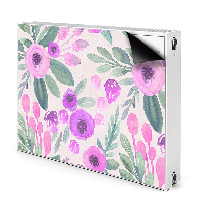 Radiátor mágnes Virágos minta