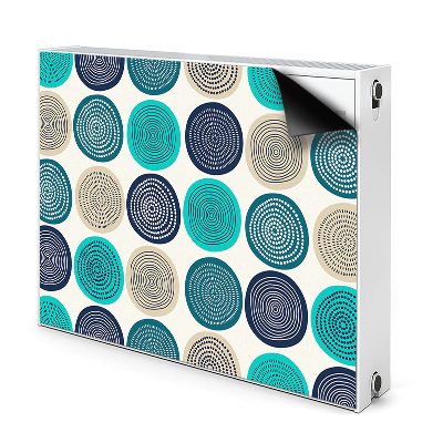 Radiátor mágnes Absztrakt körök