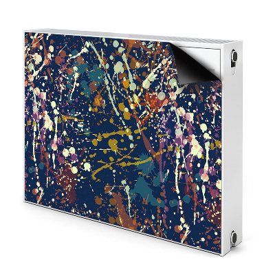 Mágneses fűtőtest burkolat Akvarell Foltok