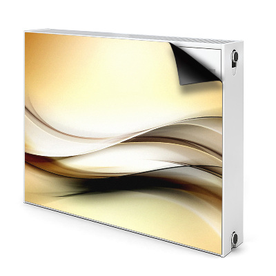 Mágneses fűtőtest burkolat Absztrakció bézs