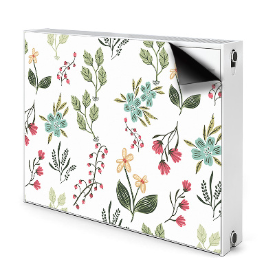 Mágneses fűtőtest burkolat Bogyók és virágok