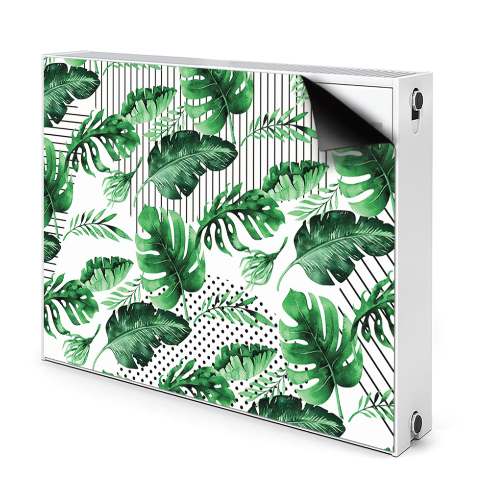 Mágneses radiátor dekoráció Pöttyök és vonalak