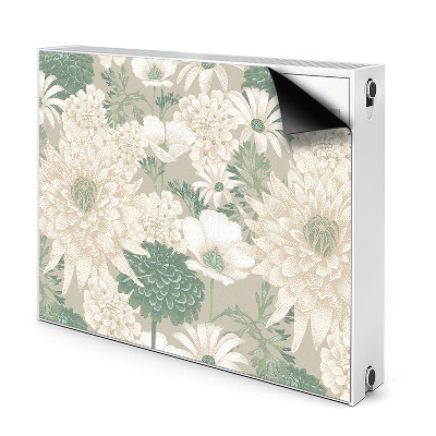 Mágneses radiátor takaró Tavaszi százszorszépek