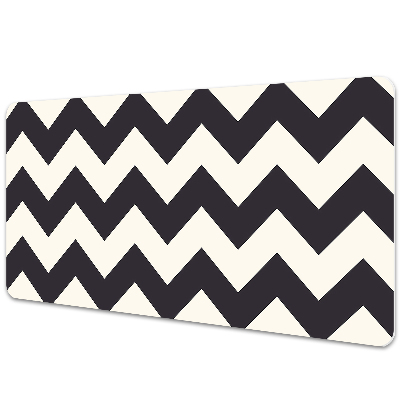 Irodai asztal alátét Geometrikus cikkcakk