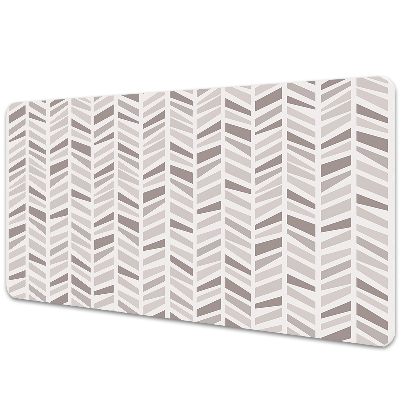 Irodai asztal alátét Szürke halszálka